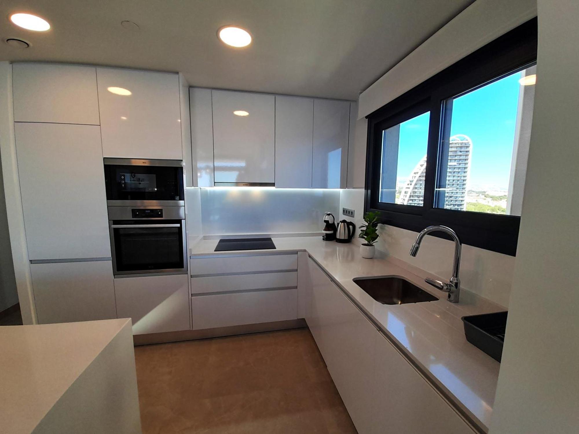 בנידורם Sunset Cliffs Sea View Apartments 14 Floor מראה חיצוני תמונה