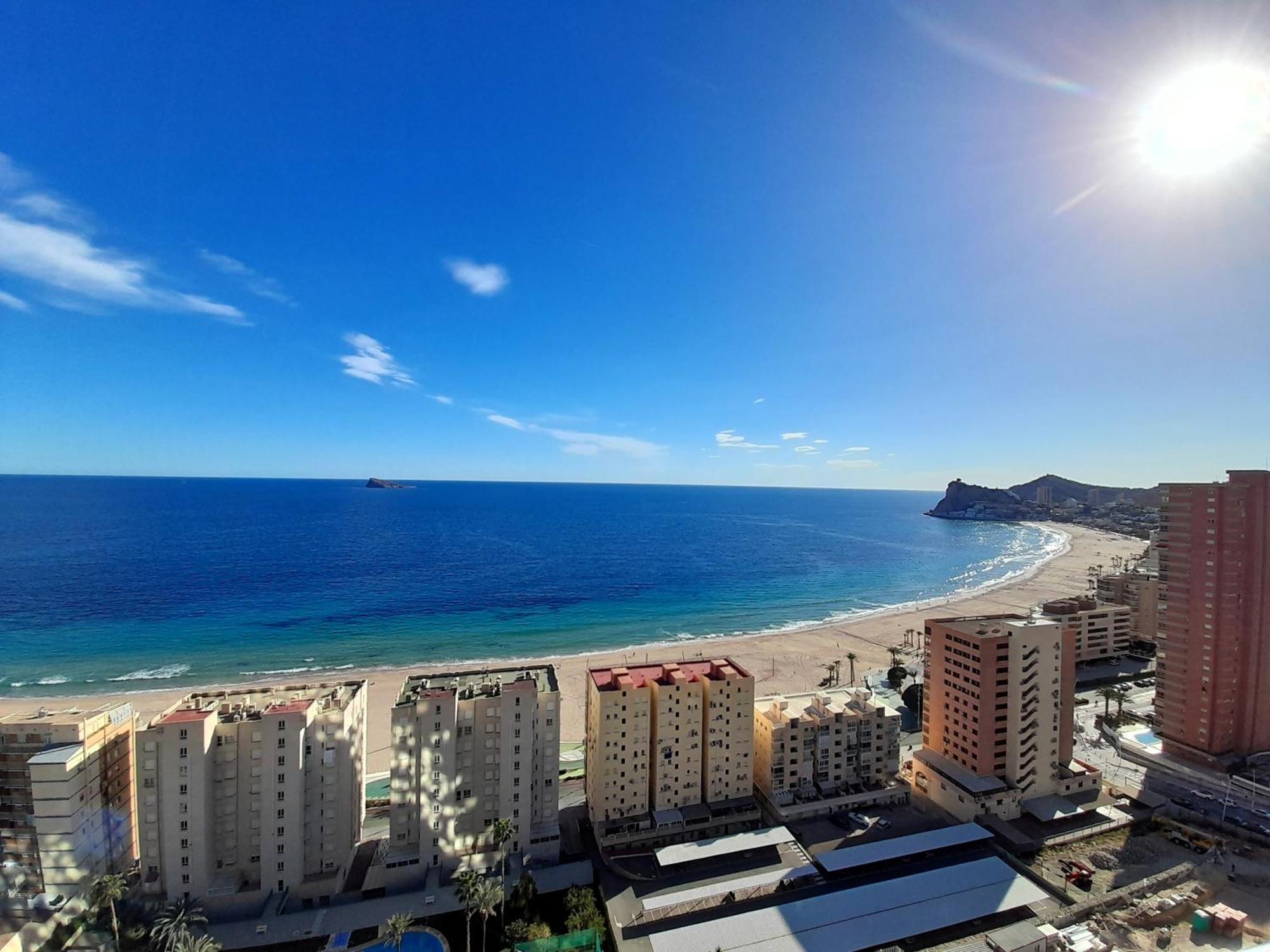 בנידורם Sunset Cliffs Sea View Apartments 14 Floor מראה חיצוני תמונה
